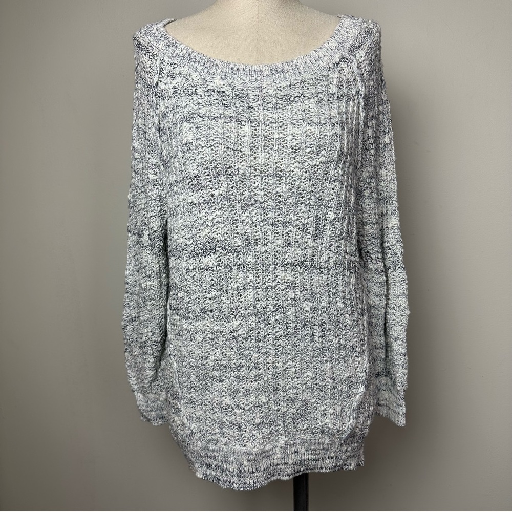 Free People Marled Knit Sweater